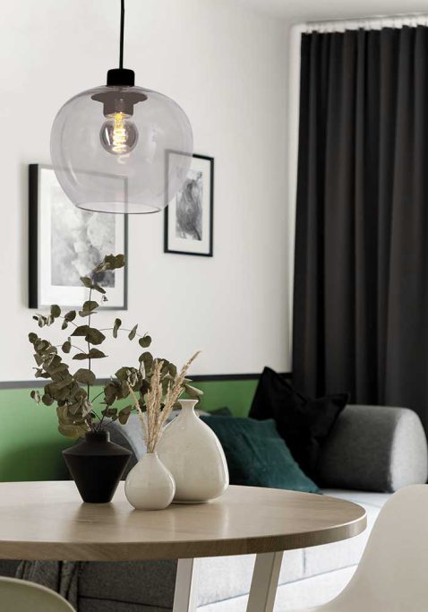 hanglamp-steinhauer-lotus-smokeglas-en-zwart-1897zw-2