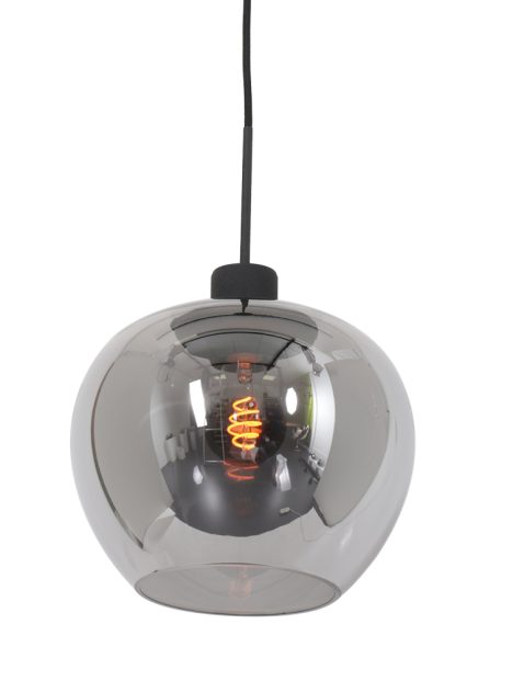 hanglamp-steinhauer-lotus-smokeglas-en-zwart-1897zw-6