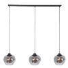 hanglamp-steinhauer-lotus-smokeglas-en-zwart-1898zw