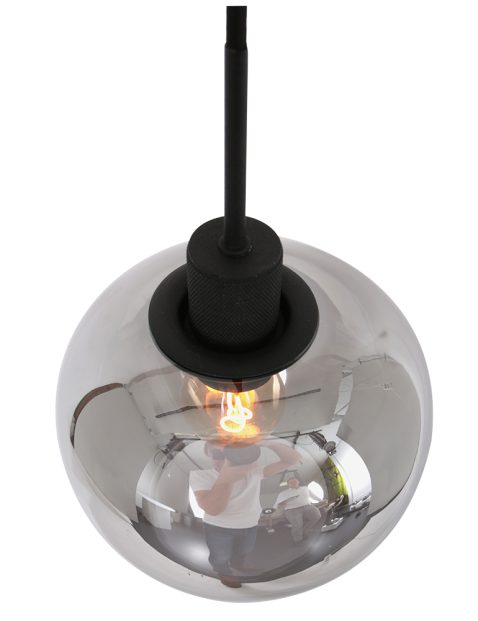 hanglamp-steinhauer-lotus-smokeglas-en-zwart-1898zw-12