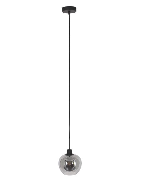 hanglamp-steinhauer-lotus-smokeglas-en-zwart-1901zw-11