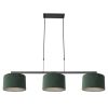 hanglamp-steinhauer-stang-geborsteld-zwart-met-groene-kappen-3463zw