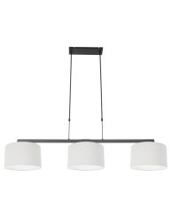 hanglamp-steinhauer-stang-geborsteld-zwart-met-witte-kappen-3461zw