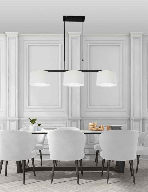 hanglamp-steinhauer-stang-geborsteld-zwart-met-witte-kappen-3461zw-2