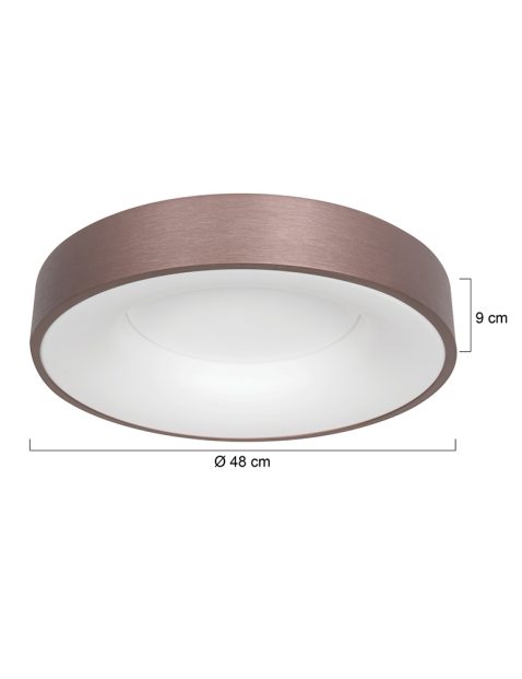 plafonnieres-steinhauer-ringlede-brons-mat-kunststof-wit-2563br-7