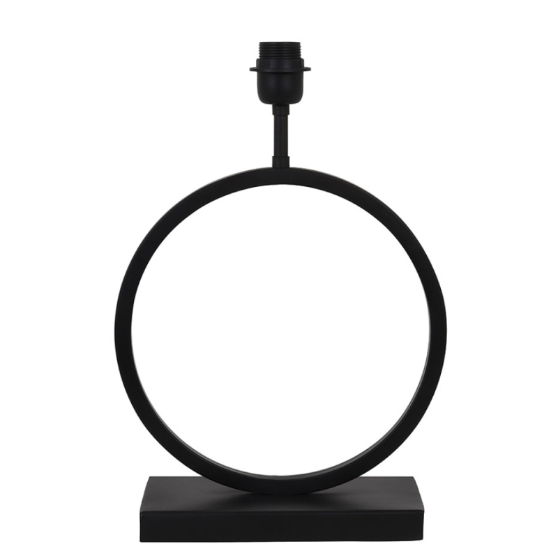 Ronde tafellamp Light & Living Liva Zwart