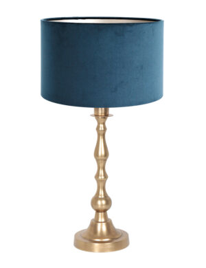 tafellamp-steinhauer-bassiste-blauw-en-brons-3417br