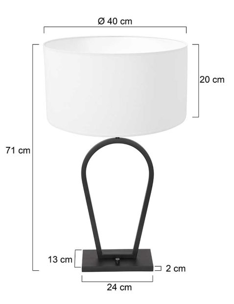 tafellamp-steinhauer-stang-geborsteld-zwart-met-witte-linnen-kap-3504zw-7