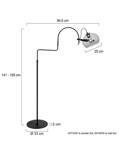 annelighting-vloerlamp-holgarsøn-zwart-metaal-leeslamp-e27-2573zw-1