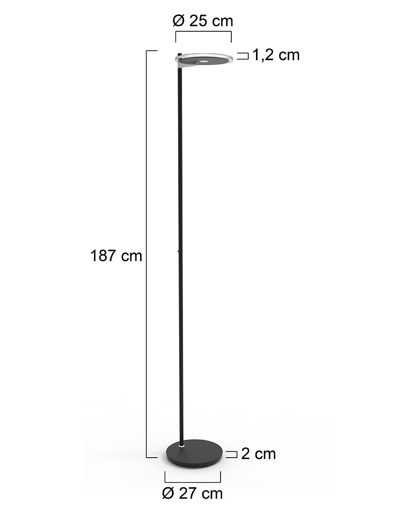 vloerlamp-steinhauer-turound-mat-zwart-transparant-glas-2992zw-7