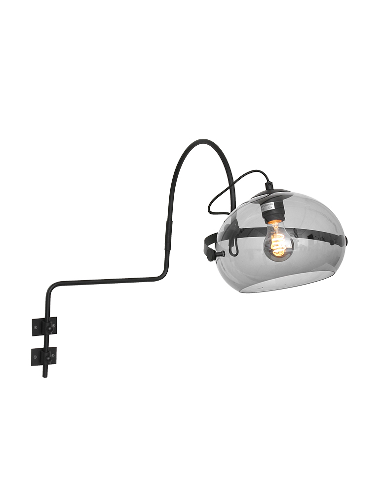 wandlamp-anne-light-home-holgarson-zwart-mat-transparant-grijs-plexi-2572zw-16