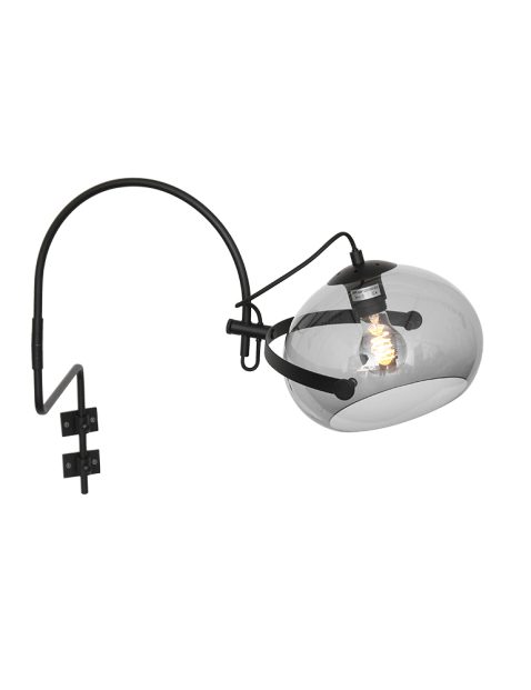 annelighting-wandlamp-holgarsøn-zwart-metaal-leeslamp-e27-2572zw--17
