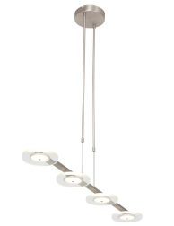 hanglamp-steinhauer-turound-staal-geborsteld-transparante-glazen-3512st-1