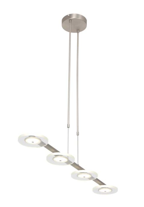 hanglamp-steinhauer-turound-staal-geborsteld-transparante-glazen-3512st-1
