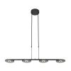 hanglamp-steinhauer-turound-zwart-geborsteld-/-smoke-glas-3512zw