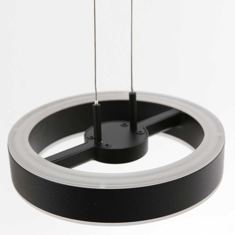 Hanglamp met ronde lamp zwart Steinhauer Piola - Afbeelding 14
