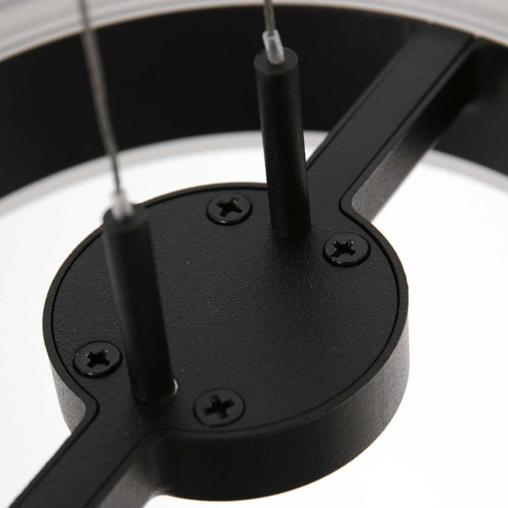 Hanglamp met ronde lamp zwart Steinhauer Piola - Afbeelding 13