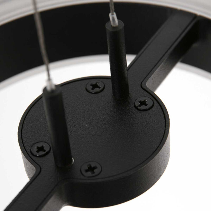 Hanglamp met ronde lamp zwart Steinhauer Piola - Afbeelding 13