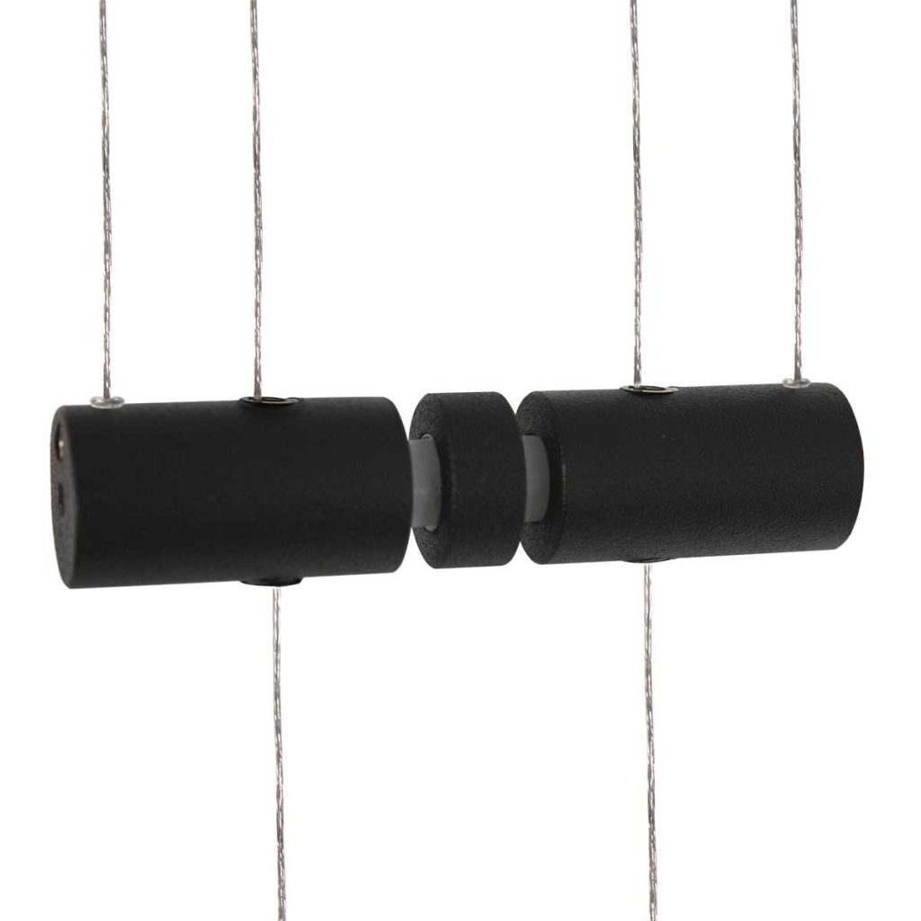 Hanglamp met ronde lamp zwart Steinhauer Piola - Afbeelding 5