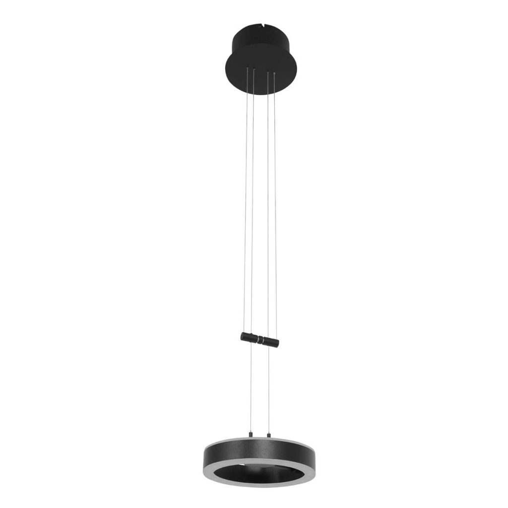 Hanglamp met ronde lamp zwart Steinhauer Piola - Afbeelding 8
