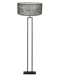 industrieel/moderne-staande-lamp-met-doorzichtige-donkere-kap-vloerlamp-light-&-living-shiva-zwart-3815zw
