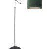 industriele-vloerlamp-met-donkergroene-kapvloerlamp-steinhauer-linstrøm-groen-en-zwart-3735zw