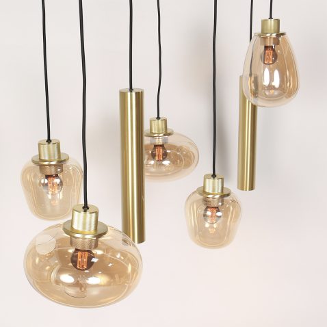 hanglamp-steinhauer-reflexion-messing-en-zwart-3797me-3