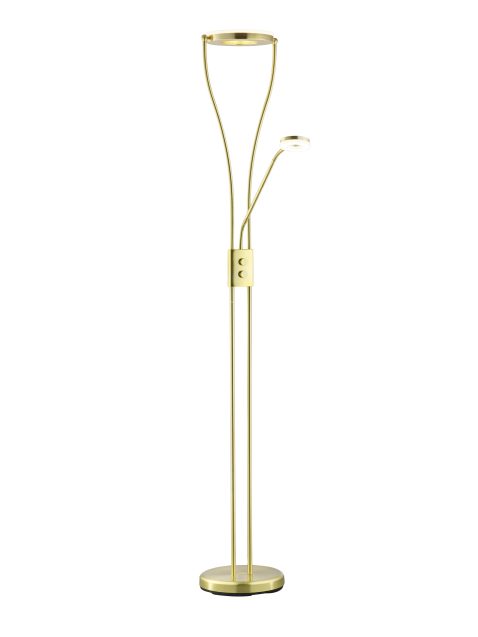 klassieke-messing-vloerlamp-met-leeslamp-reality-rennes-r42412108