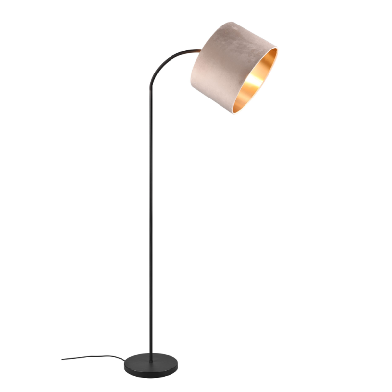 Moderne beige met gouden vloerlamp Julieta
