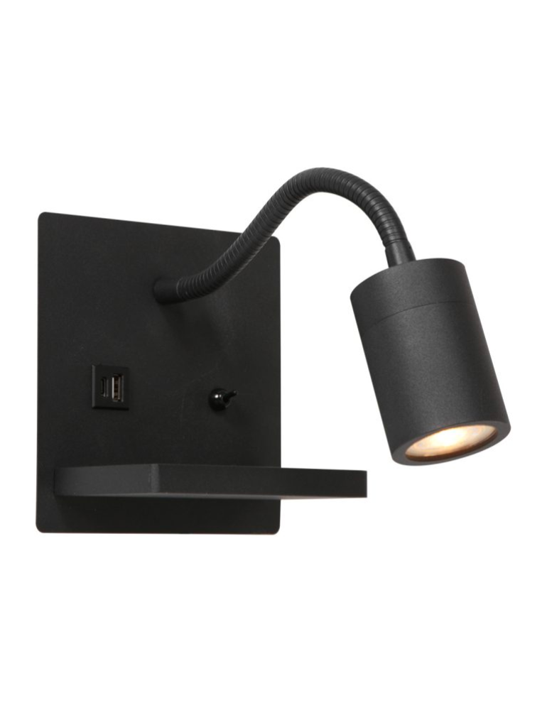 zwarte-moderne-wandlamp-verstelbaar-wandlamp-mexlite-upround-zwart