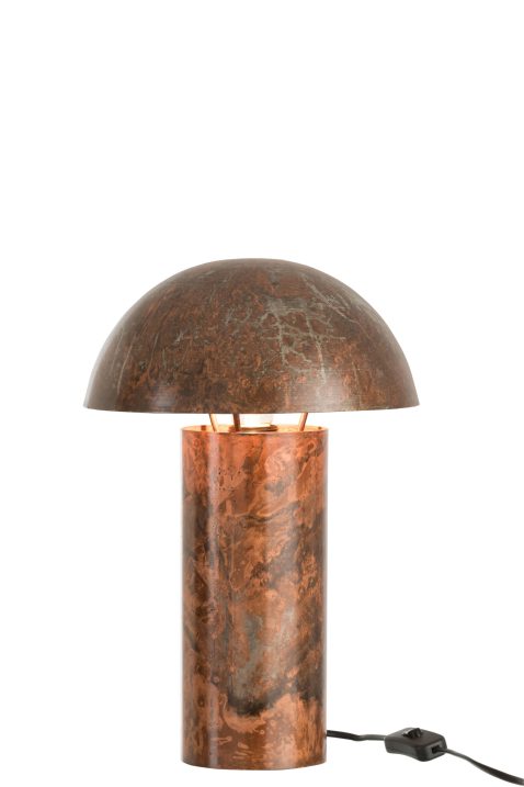 klassieke-bruine-paddenstoel-tafellamp-jolipa-mushroom-1
