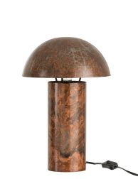 klassieke-bruine-paddenstoel-tafellamp-jolipa-mushroom