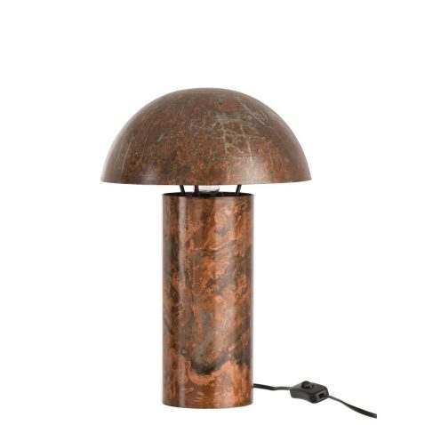 klassieke-bruine-paddenstoel-tafellamp-jolipa-mushroom