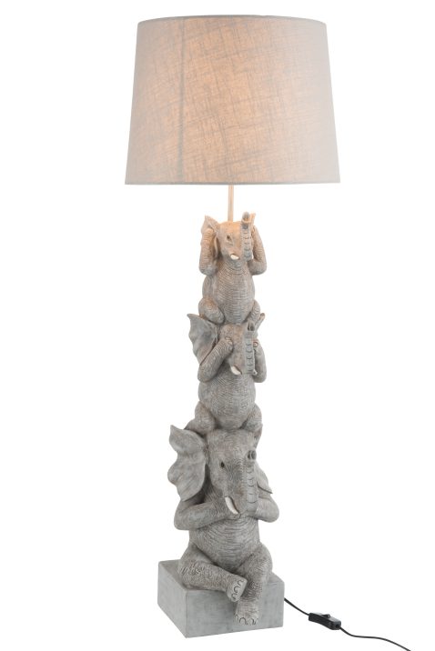 klassieke-grijze-tafellamp-olifanten-jolipa-elephant-poly-1
