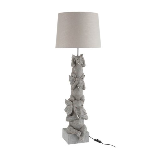 klassieke-grijze-tafellamp-olifanten-jolipa-elephant-poly