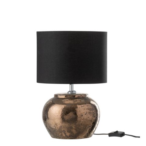 klassieke-koperen-tafellamp-met-zwart-jolipa-earthenware