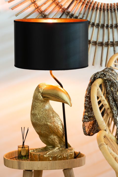 klassieke-zwarte-tafellamp-gouden-vogel-jolipa-toucan-poly-1