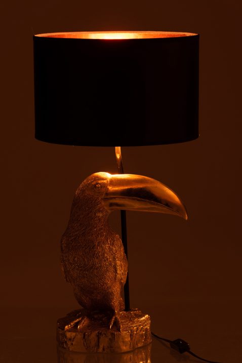 klassieke-zwarte-tafellamp-gouden-vogel-jolipa-toucan-poly-2