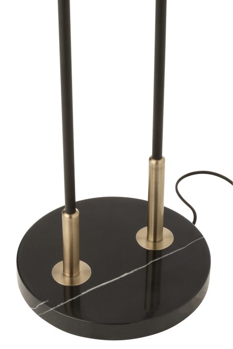 klassieke-zwarte-vloerlamp-twee-lichtpunten-jolipa-bollie-1