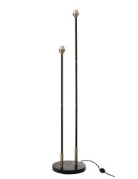 klassieke-zwarte-vloerlamp-twee-lichtpunten-jolipa-bollie