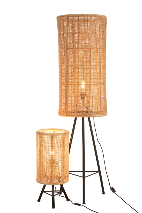 landelijke-beige-met-zwarte-tafellamp-jolipa-ozara-4