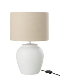 moderne-beige-met-witte-tafellamp-jolipa-meli