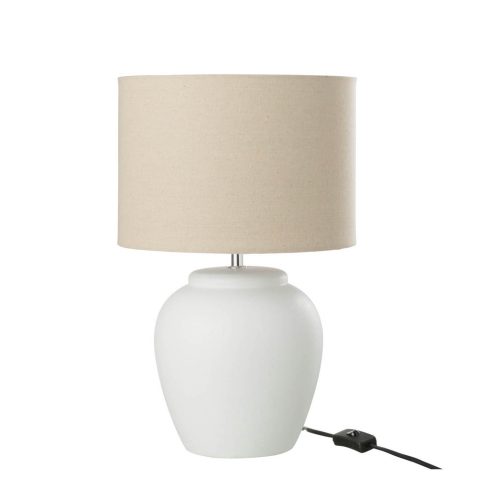 moderne-beige-met-witte-tafellamp-jolipa-meli