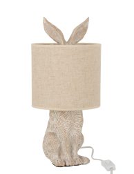 moderne-beige-tafellamp-haas-jolipa-rabbit-poly