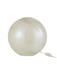 moderne-bolvormige-beige-tafellamp-jolipa-pearl