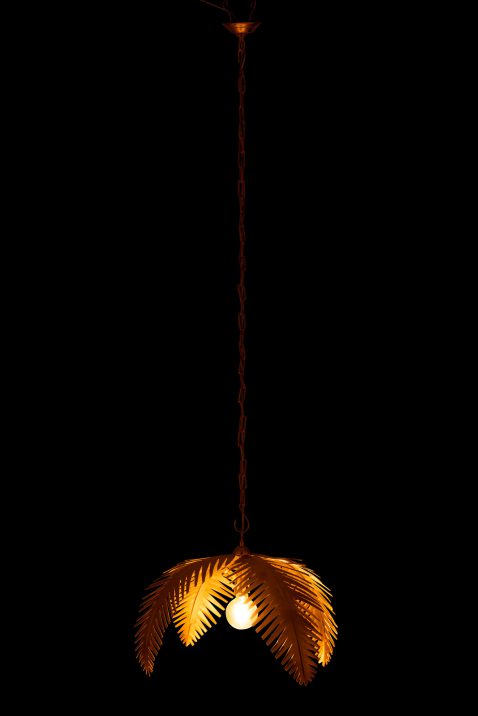 moderne-gouden-hanglamp-bladdecoratie-jolipa-lilly-2