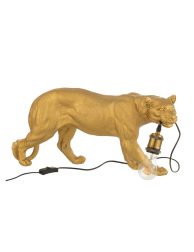 moderne-gouden-poema-tafellamp-jolipa-puma-resin