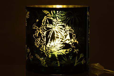 moderne-groene-tafellamp-bewerkt-glas-jolipa-puck-2