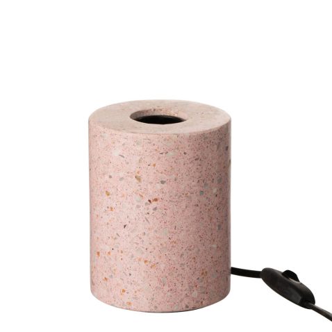 moderne-natuurstenen-roze-tafellamp-jolipa-terrazzo