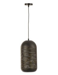 moderne-ovale-zwarte-hanglamp-jolipa-wesley